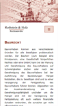Mobile Screenshot of baurecht.rothstein-holz.de